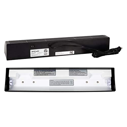 REPTI ZOO Reptile Terrarium Hood Tropical Desert T8 Strip Light Fixture