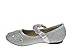 Shoe Dezigns FU 037 KM Little Girls Rhinestone Ballet Ballerina Flats Silver Glitter