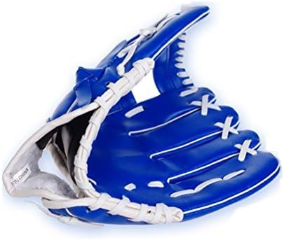 Enking Adult Left Hand Glove Outfield Glove for Softball Baseball 10.5" Blue