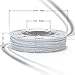 AMOLEN 3D Printer Filament, Marble Color 1.75mm PLA Filament +/- 0.03 mm, 225G/0.5 LBS, Includes Sample Silk&Bronze Filament