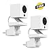Wyze Cam Mount, Outlet Wall Mount Bracket for Wyze Cam 1080p HD Camera with Power Cable, White, 2 Pack