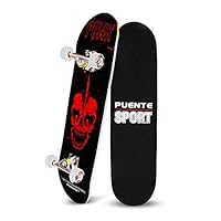 YF YOUFU Skateboard Complete, 31 Inch Pro Skateboards, Tricks Skate Board for Beginners- 7 Layer Canadian Maple Wood Double Kick Concave Skateboards