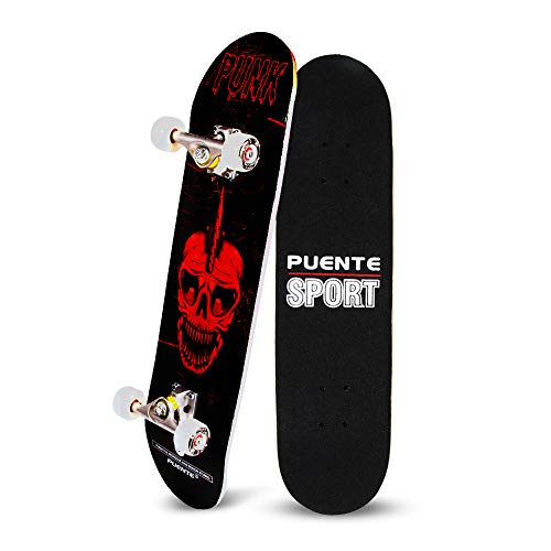 YF YOUFU Skateboard Complete, 31 Inch Pro Skateboards, Trick