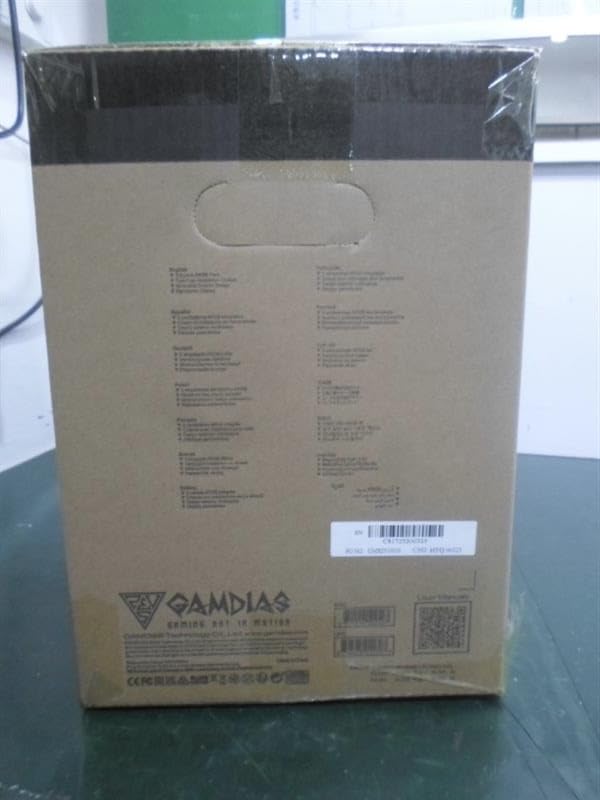 GAMDIAS Micro-ATX Tower Computer Case with Tempered Glass, Gaming M-ATX PC Case with 3X 120mm ARGB Fans, Support Up to 5X Fans Airflow, 240mm AIO/Radiator, 280mm GPU/VGA, 155mm CPU Cooler, 150mm PSU