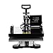 BestEquip Heat Press Machine 8 in 1 Digital Transfer Sublimation T Shirt Heat Press 15x15 Inch Heat Press for T-shirt Hat Mug Plate Cap (15'' x 15'' 8IN1)