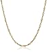 10k Yellow Gold 1.35mm Solid Singapore Chain Necklace, 18