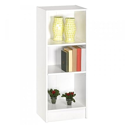 Regal weiß B 40 cm Holz Kinderzimmer Jugendzimmer Wandregal Holzregal Aktenregal Büro Wohn Aufbewahrung Stand Bücher Regalwan