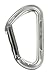 PETZL - Spirit, Carabiner for Sport Climbing, Straight, Silver with Black Gate, One Size