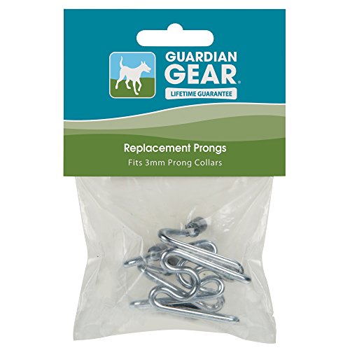 Guardian Gear Chrome-Plated Steel Extra-Links Prong Dog Collar, 3â…˜