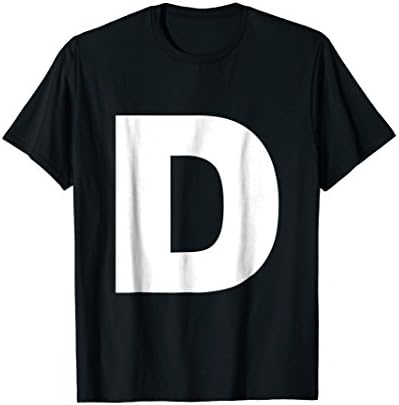 letter D alphabet letters Shirt SPELL IT OUT Shirt