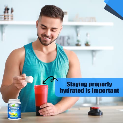 Pride Naturals Electrolyte Powder, No Sugar Hydration Drink for Energy