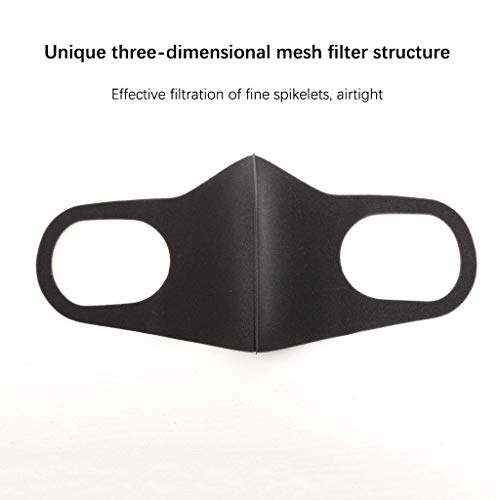 Light Weight Unisex Adult Fashion Face Covering, Reusable, Dust Proof, Washable, Cool 5 Mixed Colors Fast Shipping