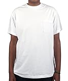 Have It Tall Men's Pocket T Shirt Premium Ringspun Cotton Made In USA ST - 6XLT