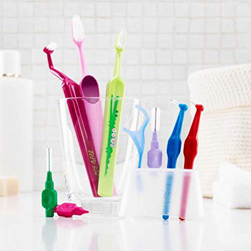 TEPE Angle Interdental Brushes Between Teeth Braces Tooth Brush Cleaner 25 Pk, Blue Pricepulse