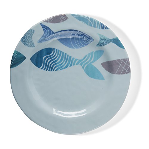 Melamine Fish Plates. tag Fish Melamine Dinner Plate, Durable, BPA
