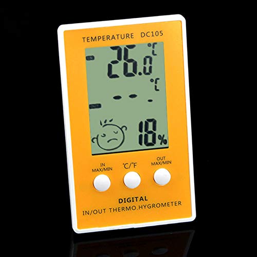 STARmoon Indoor Outdoor Use Thermometer Hygrometer Weather Station Household Digital Display Temperature Humidity Meter