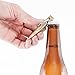 .308 Caliber Keychain Bottle Opener | Military Fired Brass Round | Nickel Plated Keyring From Lucky Shot (Single)