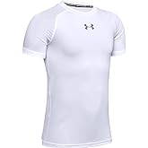 Under Armour Boys' HeatGear Fitted S/S Tee (Big Kids)