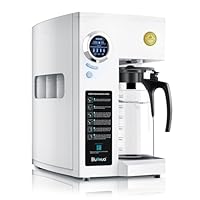 Bluevua RO100ROPOT-UV Reverse Osmosis System Countertop Water Filter - 6 Stage Purification with UV and Remineralization, Counter RO Filtration, Portable Water Purifier