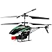 RC Helicopter, Missile Shooting Helicopter, 3.5CH RC Helicopter Shoots Missiles Launching Rc Shooter Helicopter with Gyro, RTF with Six Missiles Rapid fire RC Helicopter That Shoots (Green)