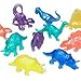Fun Express Pearlized Squishy Dinosaurs - Goodie Bags, Handouts and Birthday Party Favors Toys - VBS Vacation Bible School Supplies/Decor - Bulk Set of 48