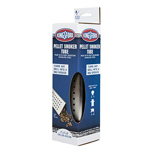 Kingsford 8 Inch Pellet Smoker Tube Triangle with BoxPellet Tube