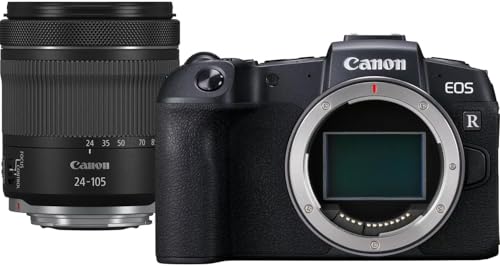 Canon EOS RP Systemkamera - mit Objektiv RF 24-105mm F4-7.1 IS STM (spiegellos, 26,2 Megapixel, 7,5 cm Clear View LCD II, 4K, DIGIC 8 Bildprozessor, W