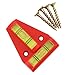Cornucopia Brands RV T Levels (2-Pack) Plus 4 Free Screws; Use to Cross Check Level of RVs, Machines, Furniture, Trailers, Tripods, Camera Equipment, Etc.