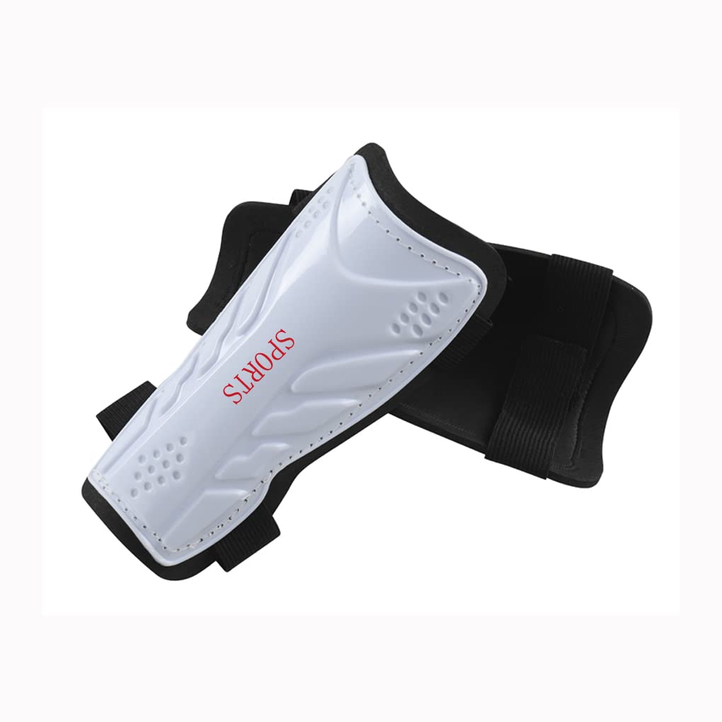 Kids Adjustable Soccer Shin Guards Girls Boys Collision Avoidance Footall Protector Equipment Calf Protective Gear Lightweight Shin Pads Brace Sports Shin Supports