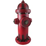 Pine Ridge Fire Hydrant for Dogs, 14 inch Outdoor Garden Statue, Yard Decoration, Lawn Ornament