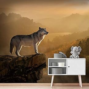 signwin Wall Mural Wild Animals Removable Self-Adhesive Wallpaper...