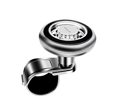 Gogolan Power Handle Car Steering Wheel Suicide Spinner Accessory Knob for Vehicle (black)