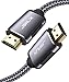 JSAUX HDMI Cable 6ft, [1-Pack] 4K HDMI Cable 2.0 Cord Support 4K@60Hz, 3D, 2060P, 1080P, Ethernet, HDCP 2.2, ARC-Compatible with UHD TV, PS5/PS4/PS3, &More - Grey