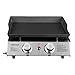 Royal Gourmet Portable 2 Burner Propane Gas Grill Griddle Pd1201
