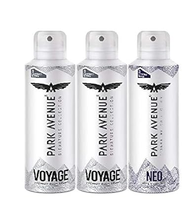 Park Avenue Super Saver Pack Buy 2 Get 1 Free(2 Voyage + 1 NEO) 348g/450ml