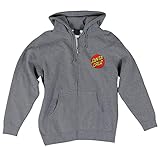 Santa Cruz Mens Classic Dot Hoody Zip Sweatshirt