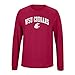 Elite Fan Shop Team Color Basic Long Sleeve College Arching T-Shirt