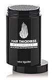 Hair Thickness Maximizer - Safer Than Keratin Hair Fibers With 2nd Generation All Natural Plant Based Hair Loss Concealing Fillers For Instant Thickening of Thinning or Balding Hair