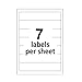 Avery File Folder Labels on 4
