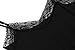 Avidlove Women Sexy Lingerie Lace-trimmed Slip Strappy Mini Dress Sleepwear Nights Chemise Black, S