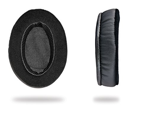 Brainwavz-Hybrid-Memory-Foam-Earpad-Black-PUVelour-Suitable-For-Large-Over-The-Ear-Headphones