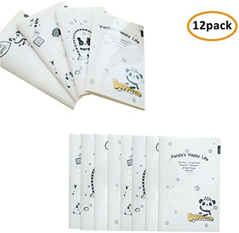 Notebook Mini College Ruled Notebook - For 8 Pcs/12 Pcs A5 Waterproof Cover Notepad Cute Panda Subject Test Notebook