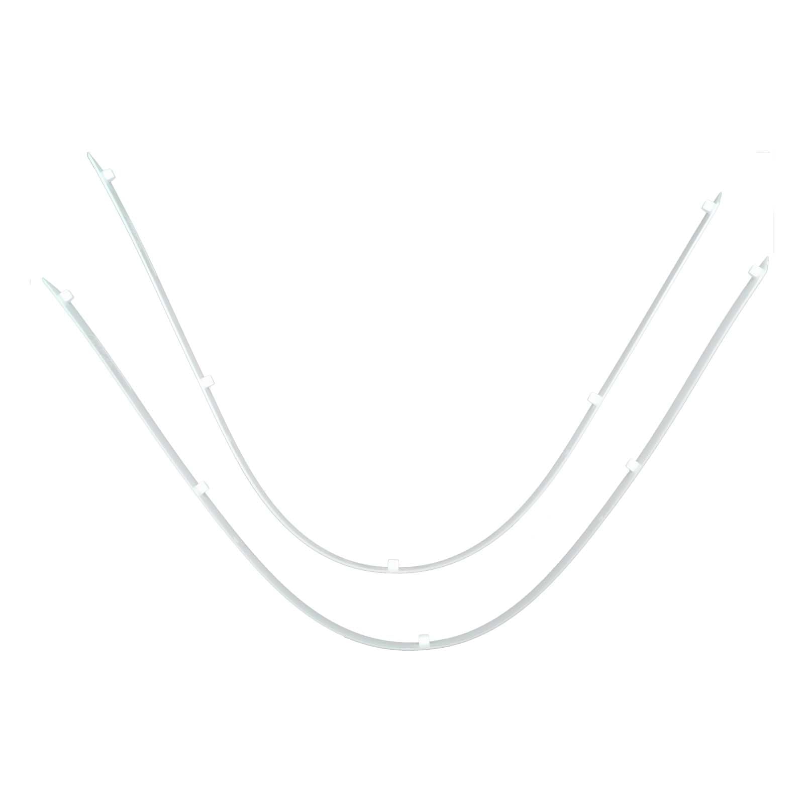 Photo 1 of 131963900 Dryer Front Glide Strip Replacement for AP5650542, 137513300 Compatible with Frigidaire Dryer (2 Pack)