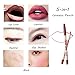 Waterproof Lip liner Pencil, 12 Colors Eyeliner Eyeshadow Pencil Eye Shadow Pen, Professional Long-Lasting Milti-Functional Cosmetics Makeup Tool