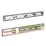 U.S. Patrol JB8095 Black Sliding Door Lock BAR