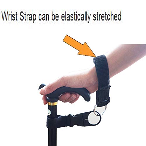 image for Pmsanzay Easy Fit Walking Stick Elastic Wrist Strap/Cane Crutch Pants 