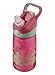 Contigo AUTOSPOUT Straw Striker Kids Water Bottle, 14 oz, Sprinkles Pink Monarch