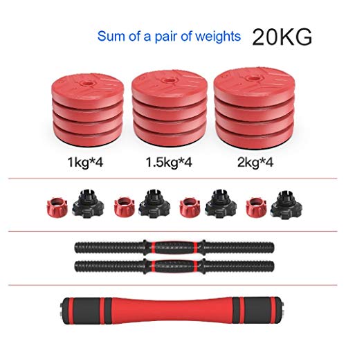Heclong Dumbbells Set Large Dumb Bells Barbell Strength Weight