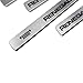 MEEPAR Stainless Steel Door Entry Sill Guard Plate Scuff Plate Cover for Jeep Renegade 2015-2019 Set of 4PC
