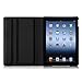 Fintie iPad 2/3/4 Case - 360 Degree Rotating Stand Smart Case Cover for Apple iPad with Retina Display (iPad 4th Generation), The New iPad 3 & iPad 2 (Automatic Wake/Sleep Feature) - Black